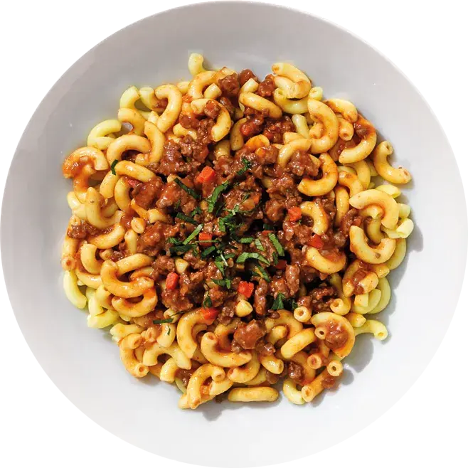 Hörnchen Mit Faschiertem