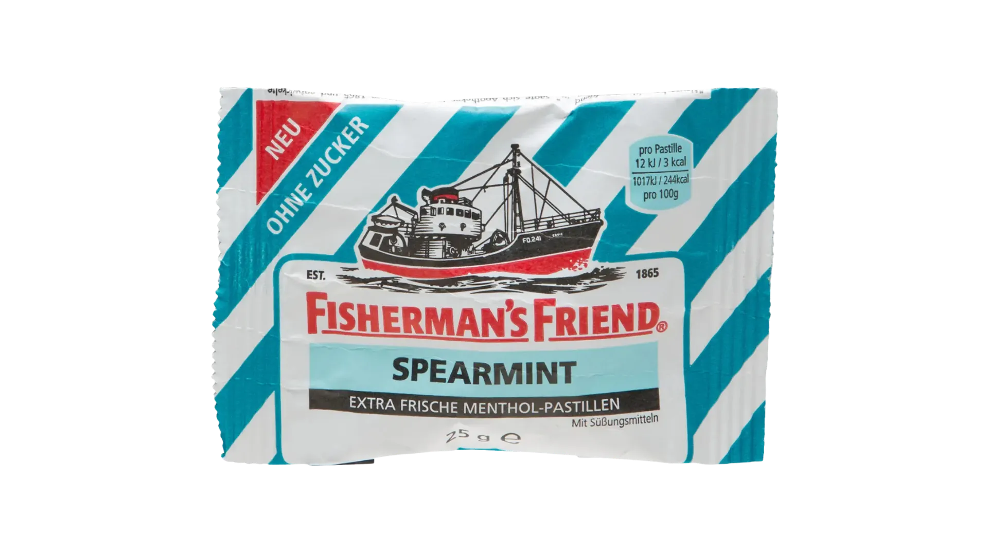Fishermans Friend Spearmint Zuckerfrei